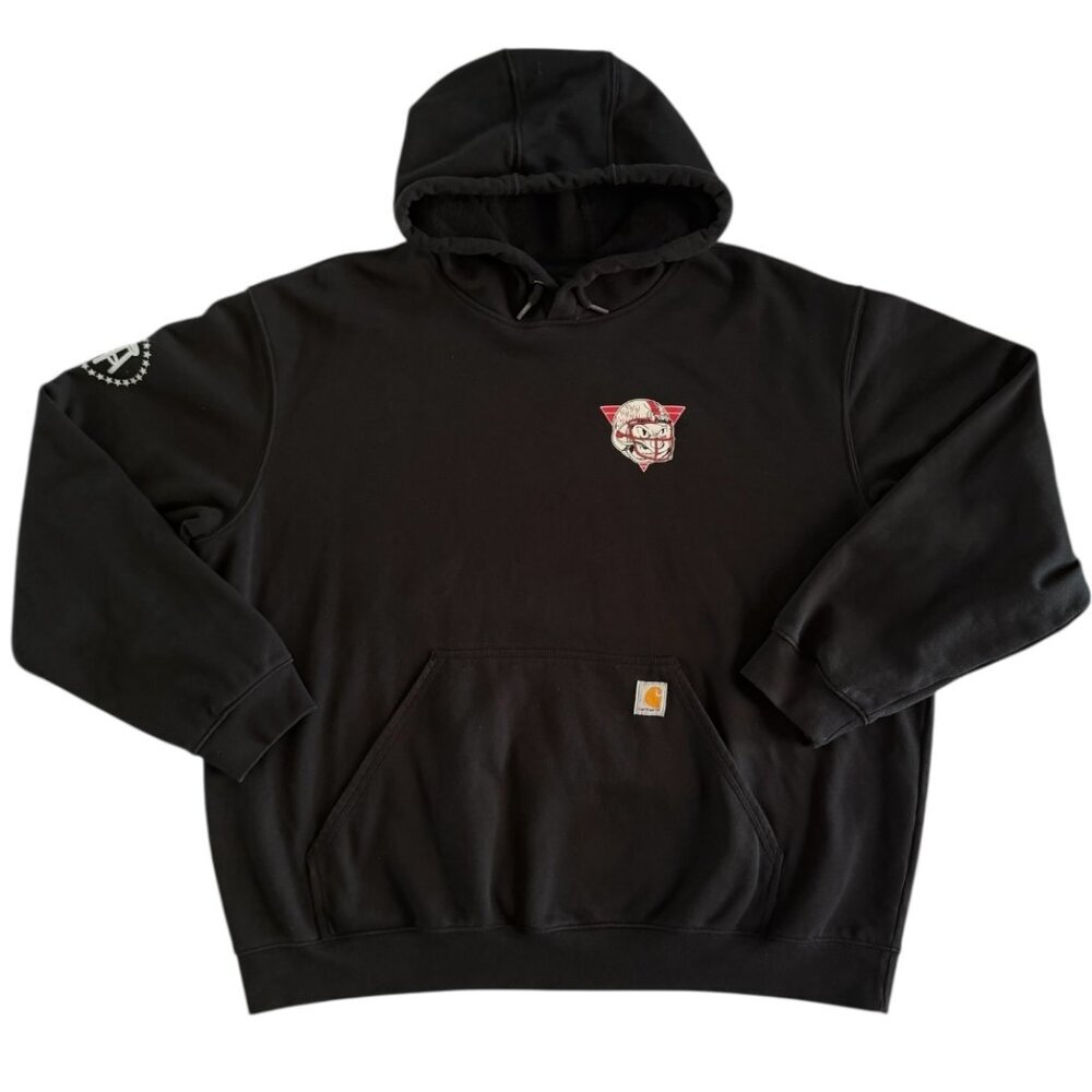 Carhartt Barstool Sports Hoodie Men's 2XL Ohio State OSU Collab 2024 Champions